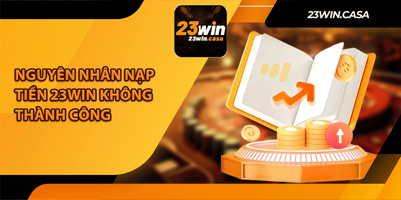 Nguyên Nhân Nạp Tiền 23win Không Thành Công